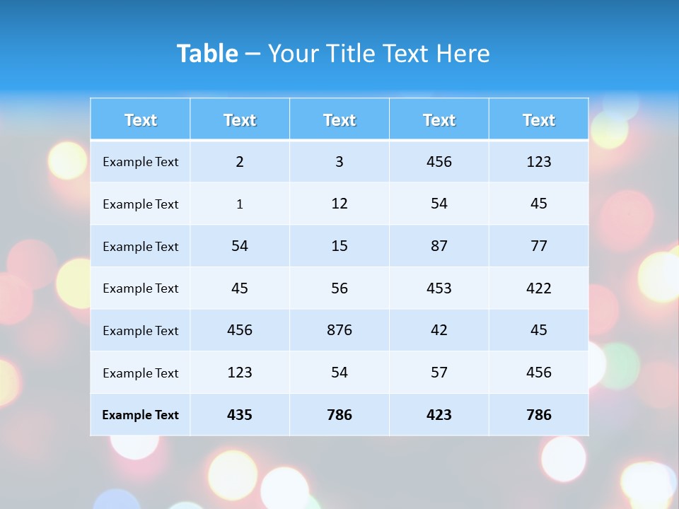 Abstract Party New Years Eve PowerPoint Template