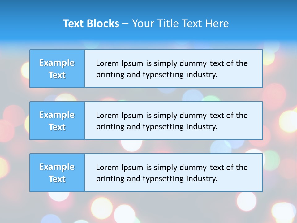 Abstract Party New Years Eve PowerPoint Template