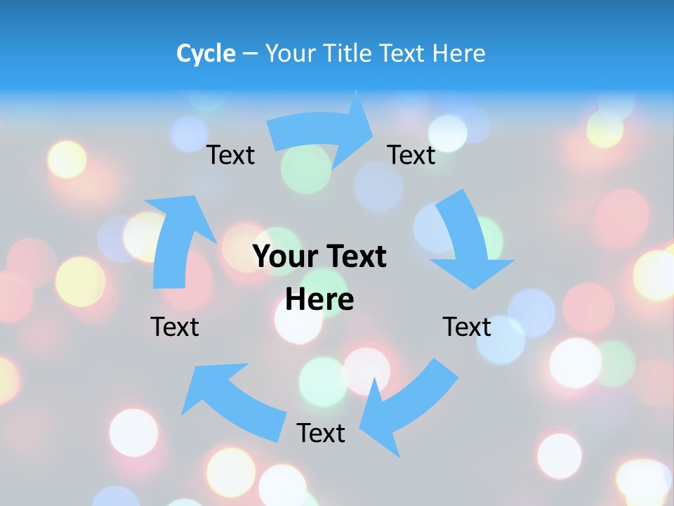 Abstract Party New Years Eve PowerPoint Template