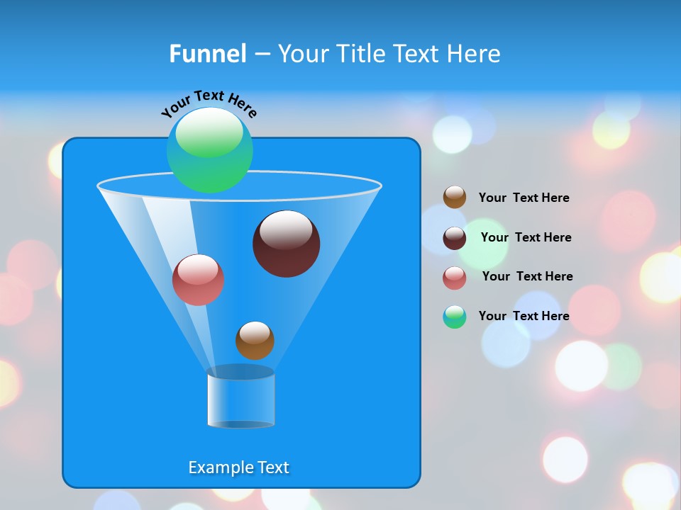 Abstract Party New Years Eve PowerPoint Template