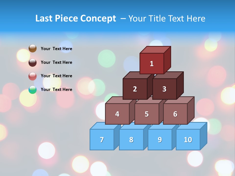 Abstract Party New Years Eve PowerPoint Template