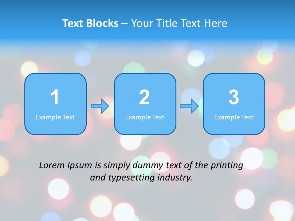 Abstract Party New Years Eve PowerPoint Template