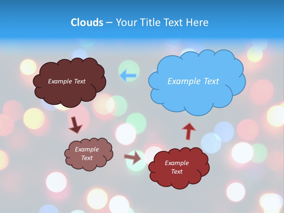 Abstract Party New Years Eve PowerPoint Template