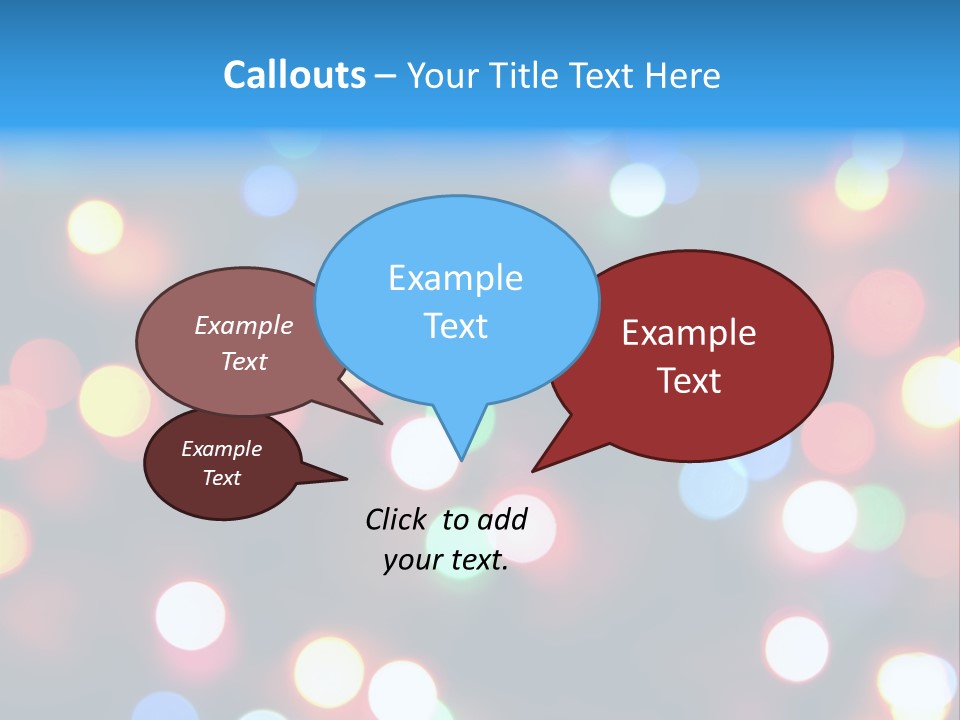 Abstract Party New Years Eve PowerPoint Template