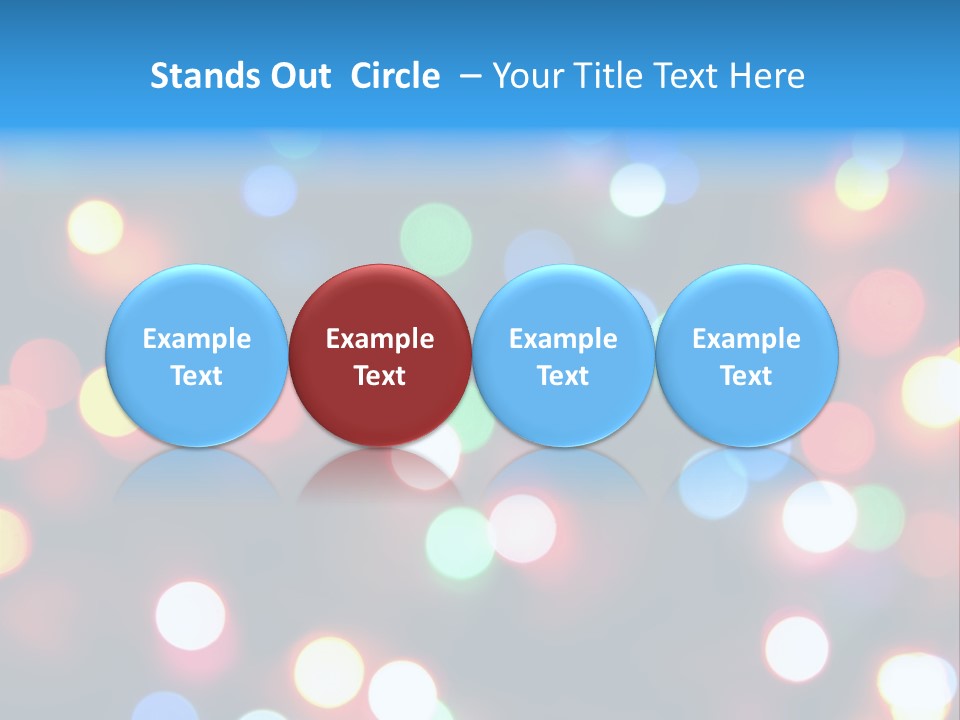 Abstract Party New Years Eve PowerPoint Template