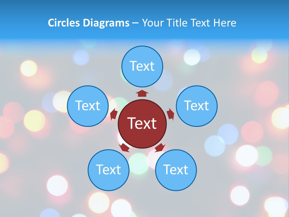 Abstract Party New Years Eve PowerPoint Template