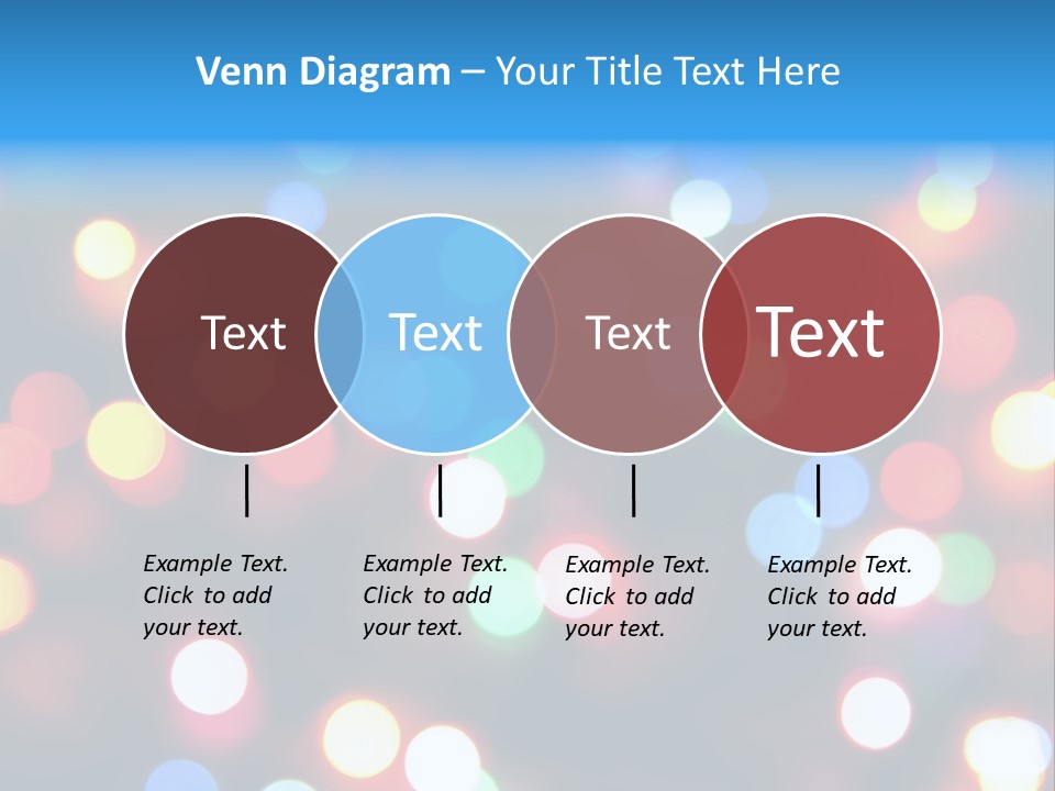 Abstract Party New Years Eve PowerPoint Template