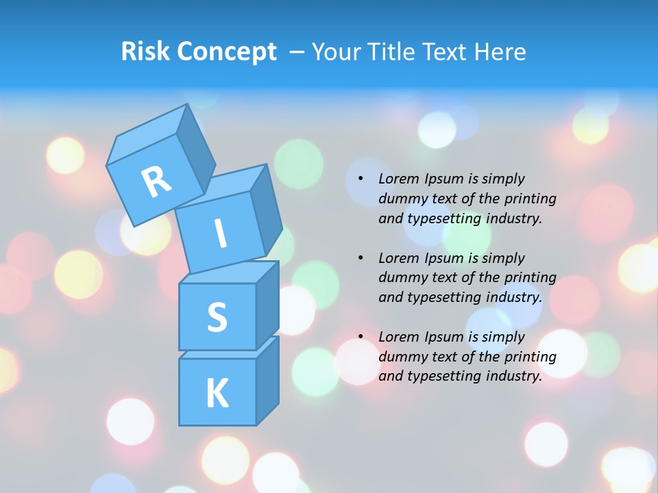 Abstract Party New Years Eve PowerPoint Template