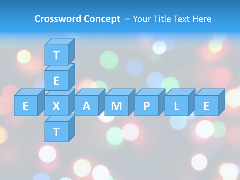 Abstract Party New Years Eve PowerPoint Template