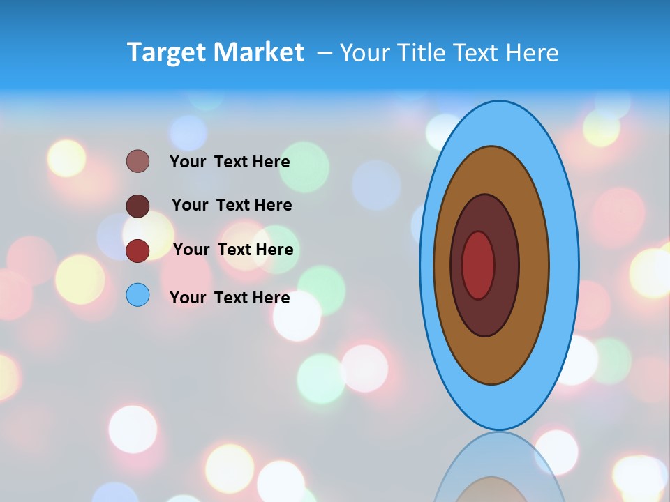 Abstract Party New Years Eve PowerPoint Template