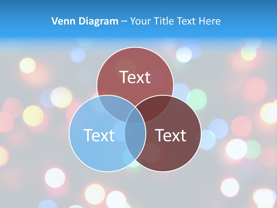 Abstract Party New Years Eve PowerPoint Template