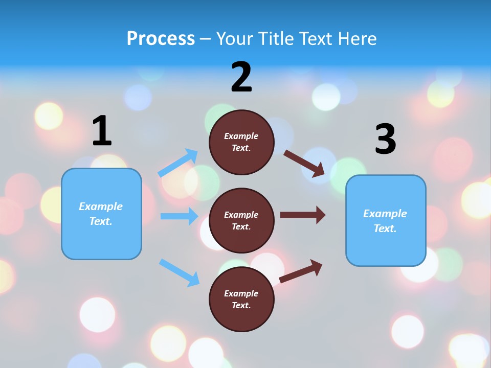 Abstract Party New Years Eve PowerPoint Template