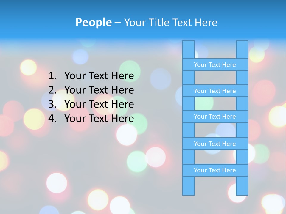 Abstract Party New Years Eve PowerPoint Template