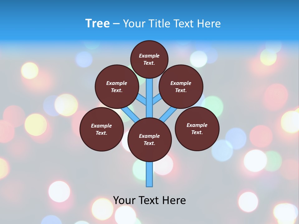 Abstract Party New Years Eve PowerPoint Template