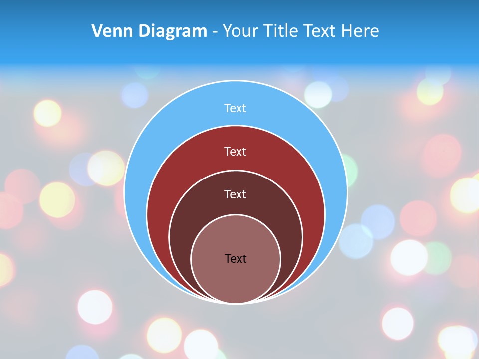 Abstract Party New Years Eve PowerPoint Template