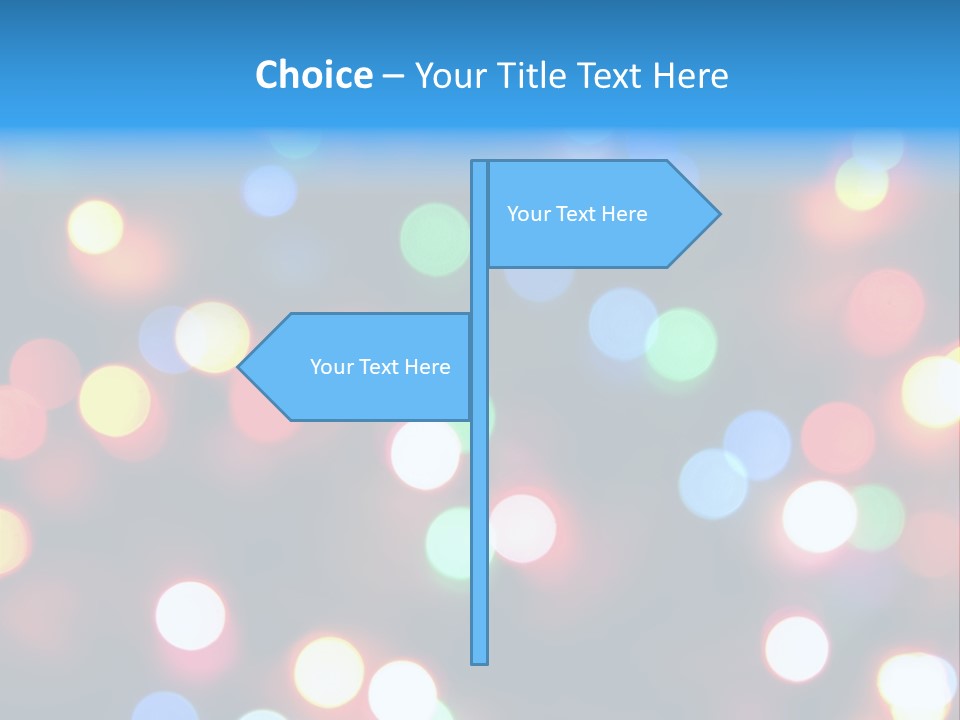 Abstract Party New Years Eve PowerPoint Template