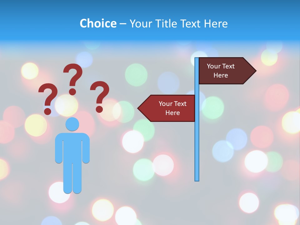 Abstract Party New Years Eve PowerPoint Template