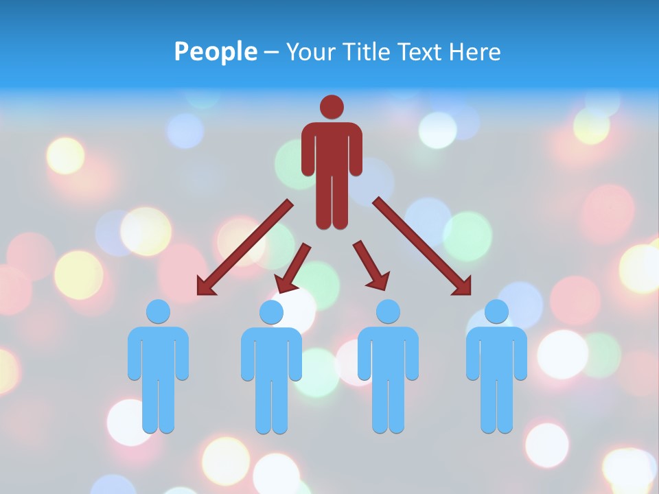 Abstract Party New Years Eve PowerPoint Template