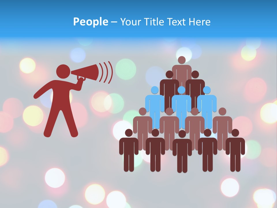 Abstract Party New Years Eve PowerPoint Template