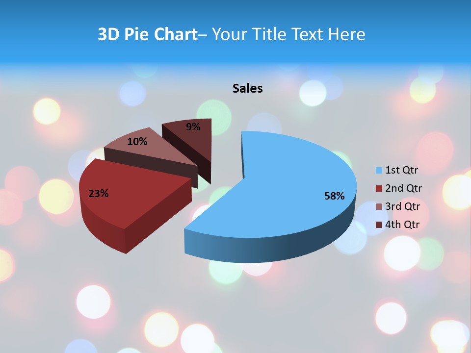 Abstract Party New Years Eve PowerPoint Template