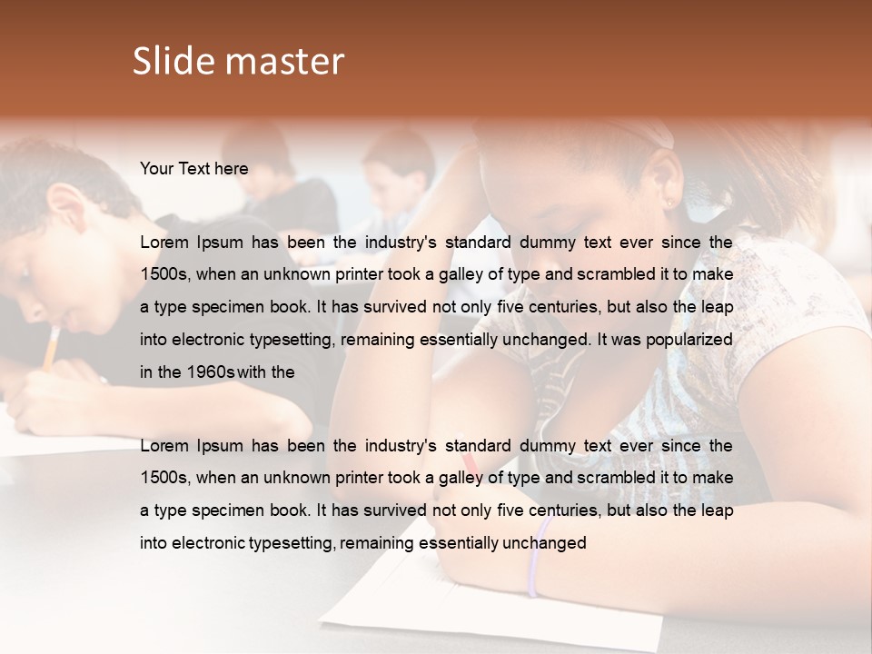 Diversity Education Ethnic PowerPoint Template