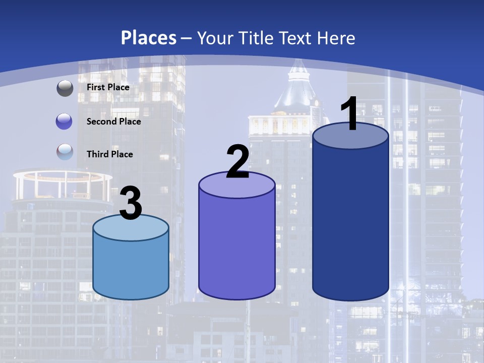 Night Roof Front PowerPoint Template