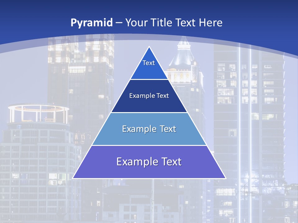 Night Roof Front PowerPoint Template