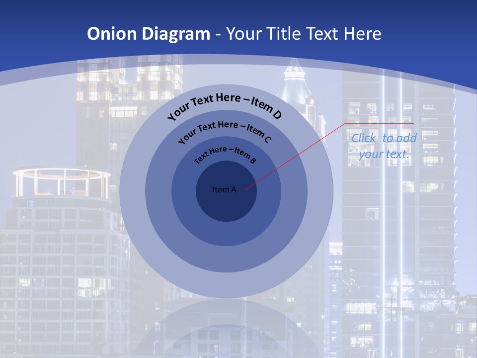 Night Roof Front PowerPoint Template