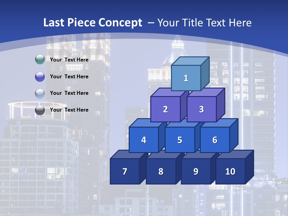 Night Roof Front PowerPoint Template