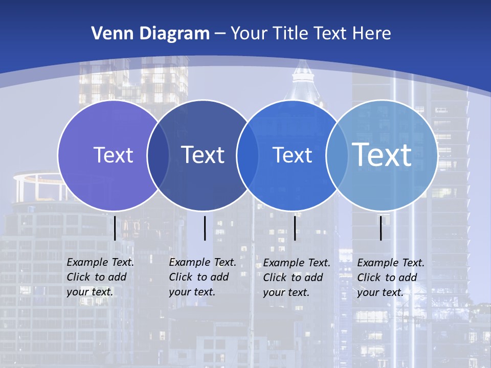 Night Roof Front PowerPoint Template