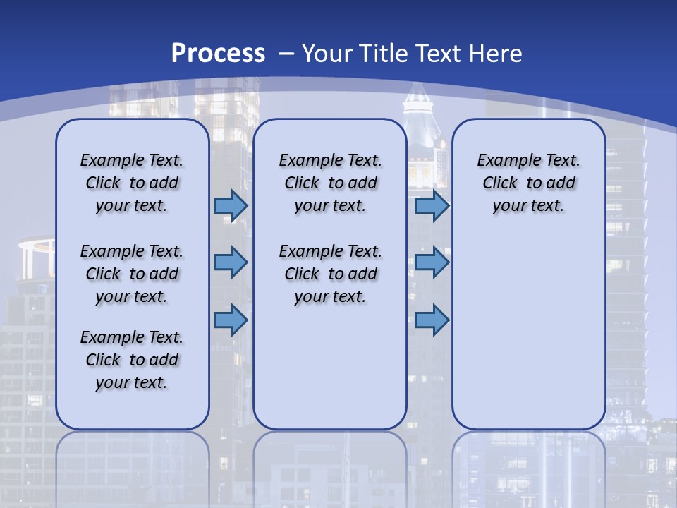 Night Roof Front PowerPoint Template