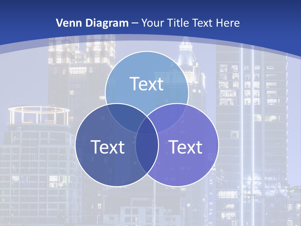 Night Roof Front PowerPoint Template