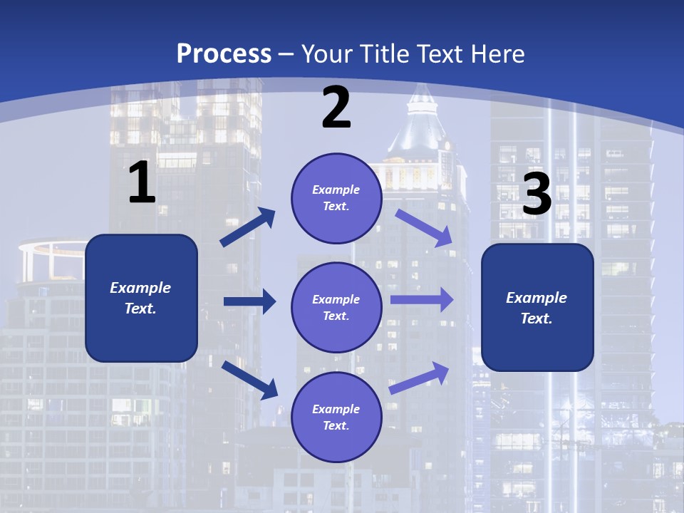 Night Roof Front PowerPoint Template