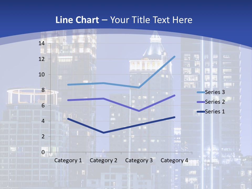 Night Roof Front PowerPoint Template
