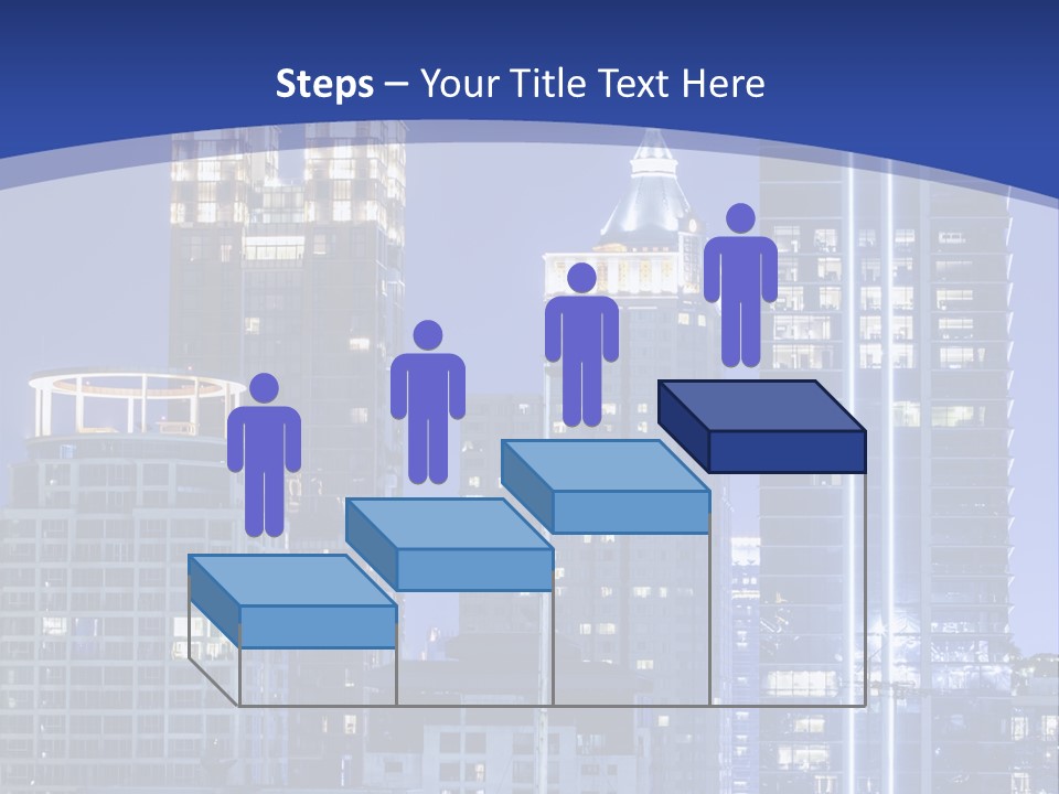 Night Roof Front PowerPoint Template