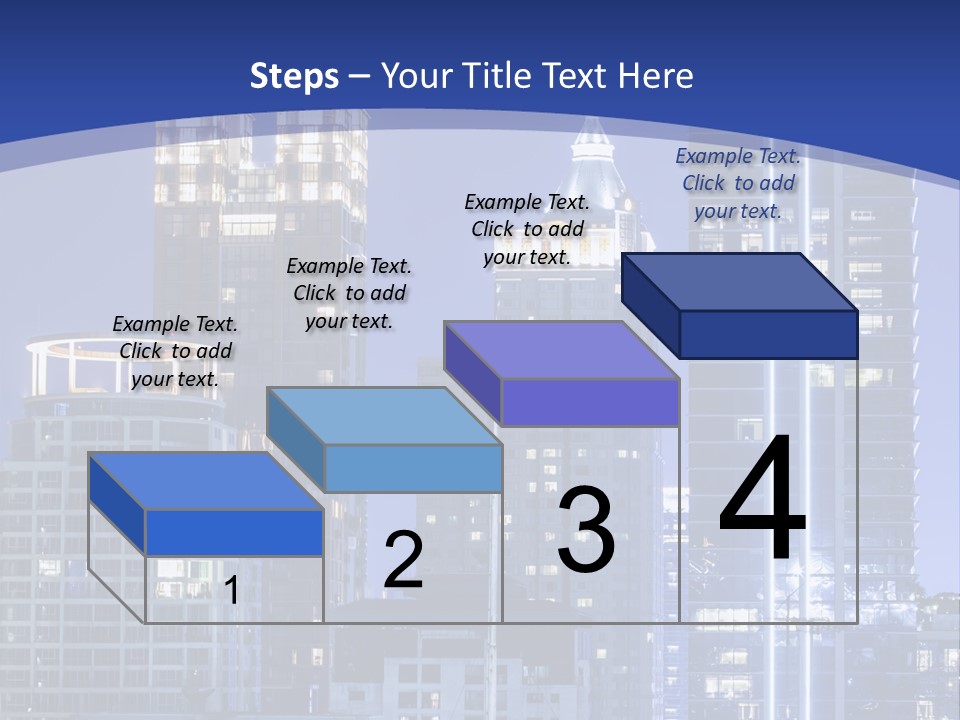 Night Roof Front PowerPoint Template