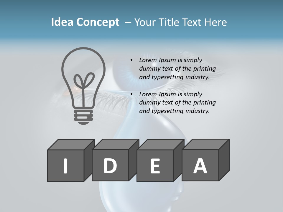 Medicine Lost Feelings PowerPoint Template