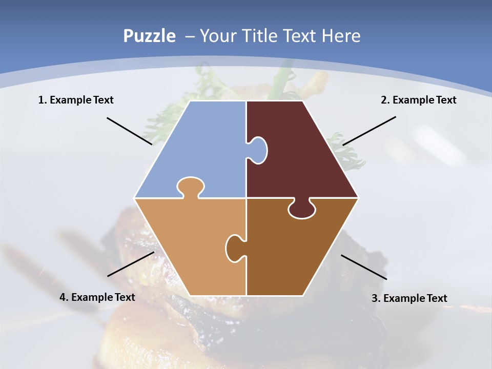 Basil Eating Herb PowerPoint Template