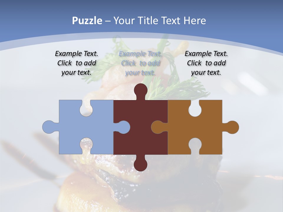 Basil Eating Herb PowerPoint Template