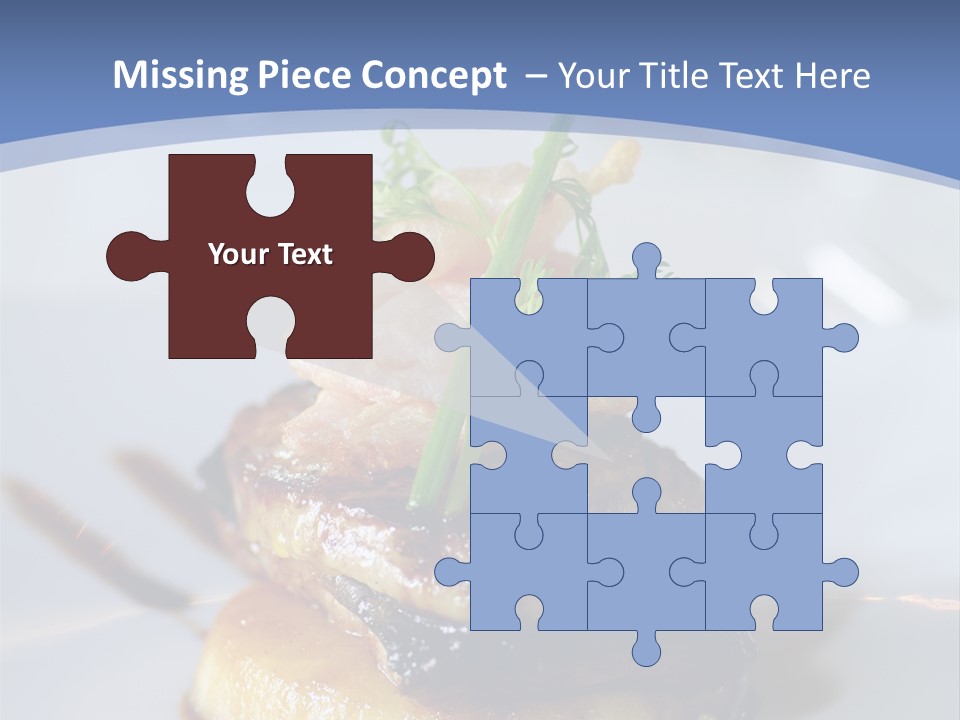 Basil Eating Herb PowerPoint Template