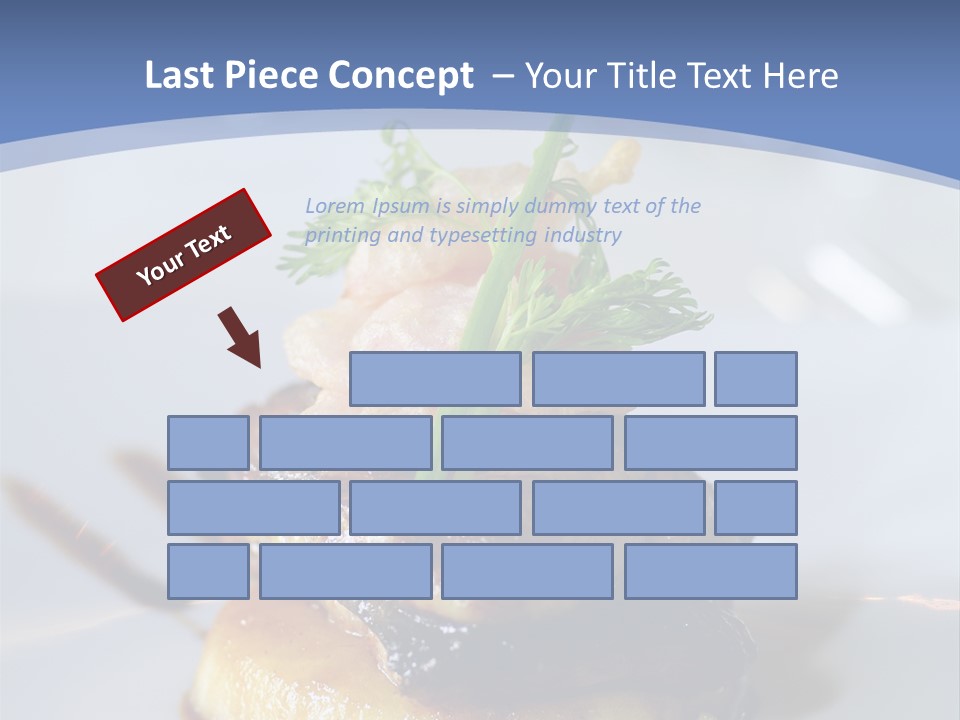 Basil Eating Herb PowerPoint Template