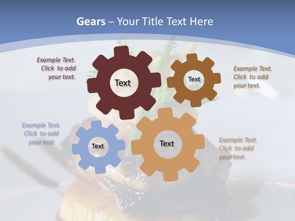 Basil Eating Herb PowerPoint Template