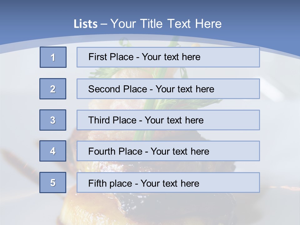 Basil Eating Herb PowerPoint Template