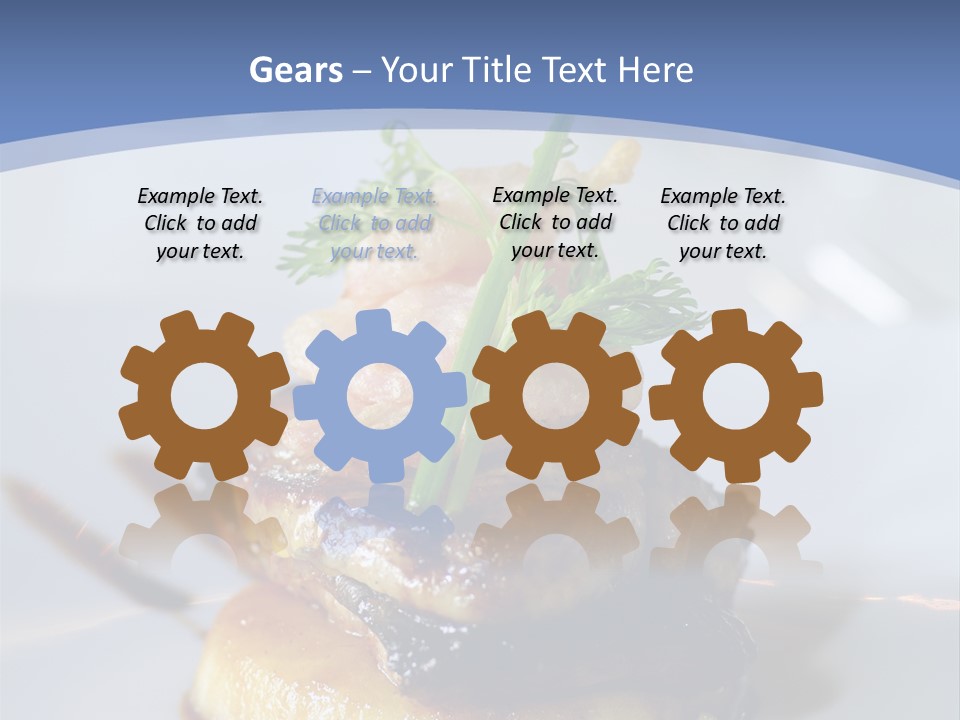 Basil Eating Herb PowerPoint Template