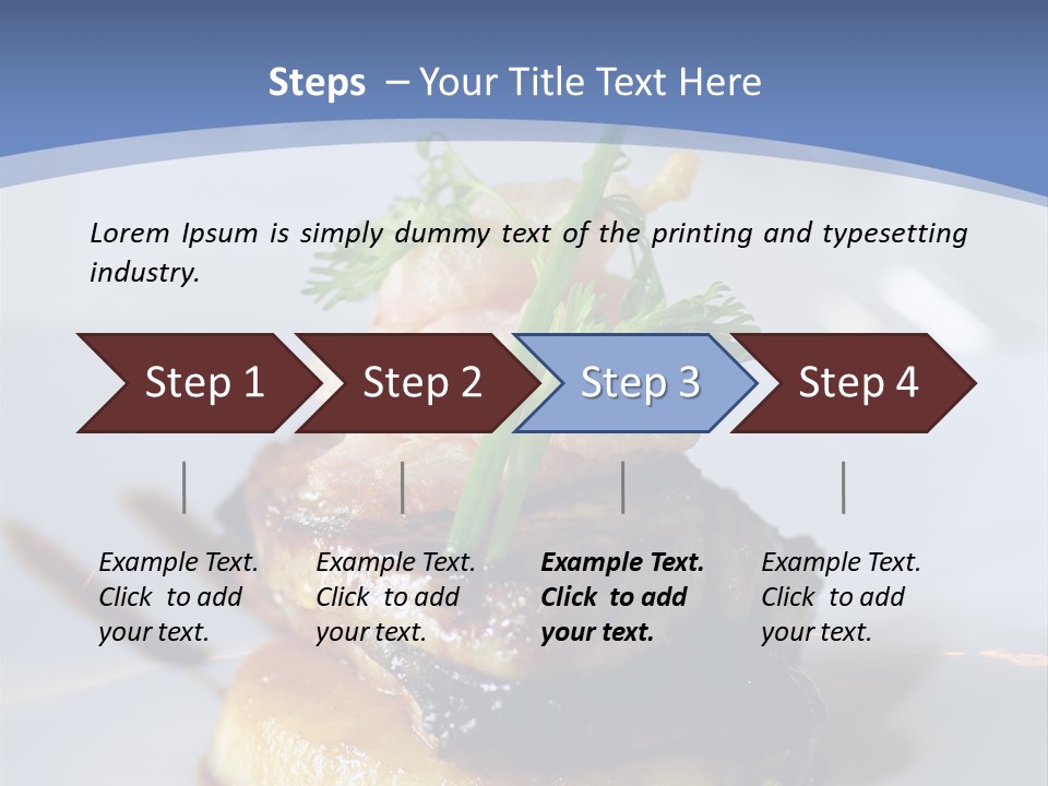 Basil Eating Herb PowerPoint Template