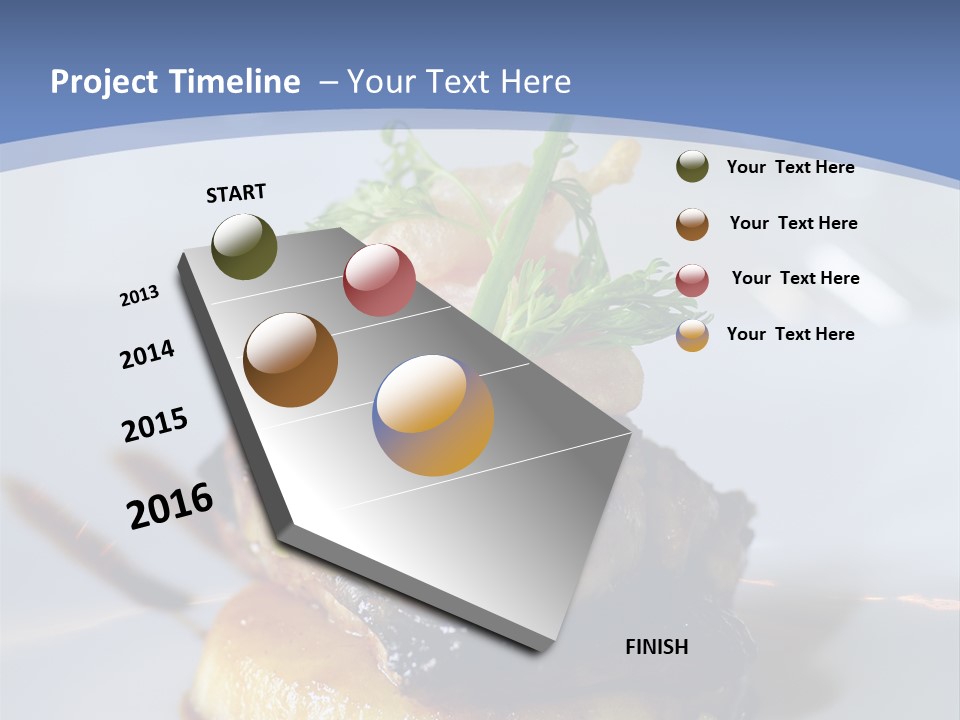 Basil Eating Herb PowerPoint Template