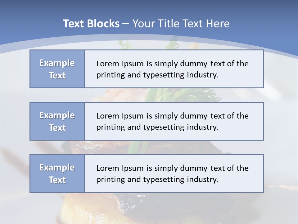 Basil Eating Herb PowerPoint Template