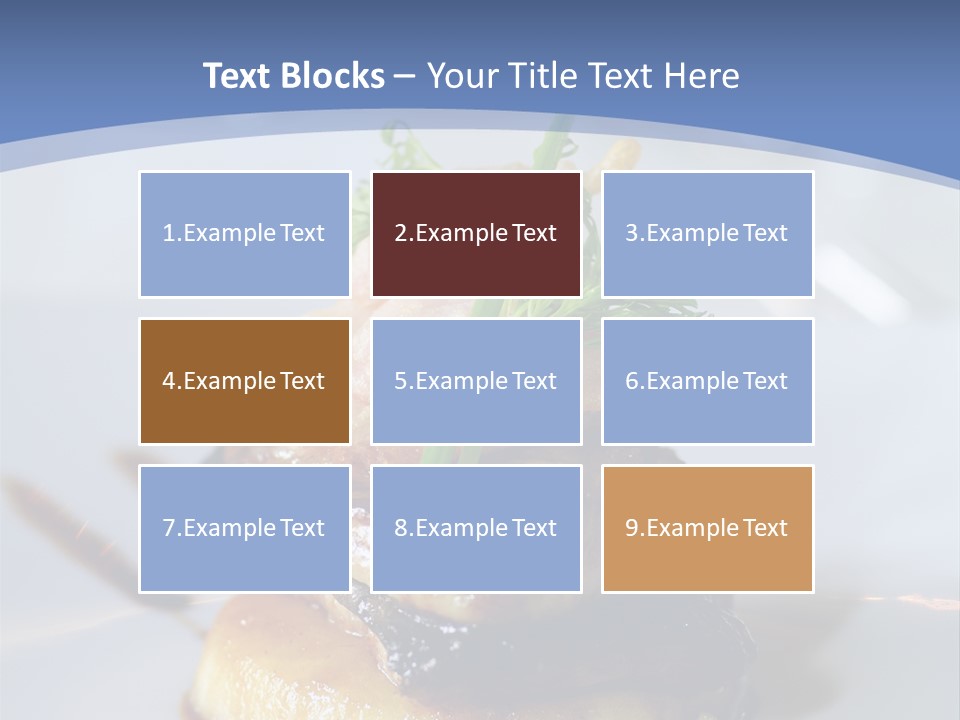 Basil Eating Herb PowerPoint Template
