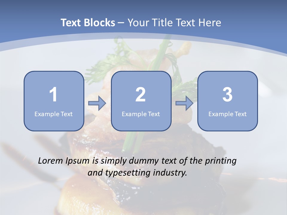 Basil Eating Herb PowerPoint Template