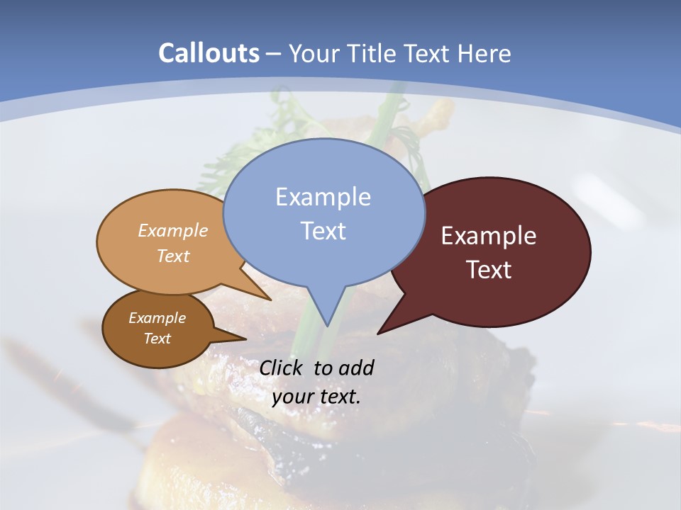 Basil Eating Herb PowerPoint Template